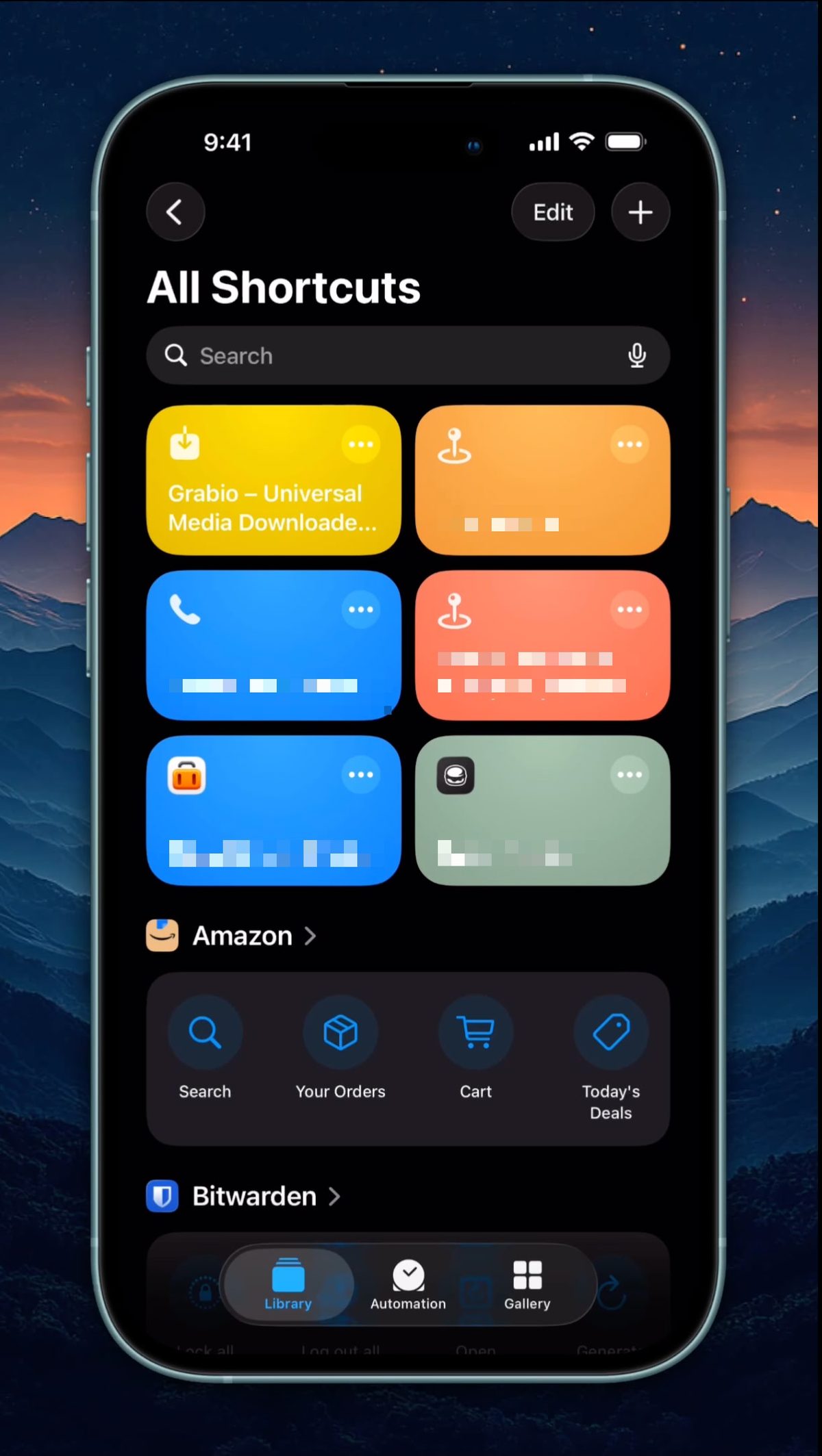 Grabio file tools in the iOS Share Sheet